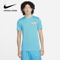 ราคา Nike Mens Dri fit RLGD Body Shop Tee Baltic Blue ไนกี้ เสื้อยืดผู้ชาย Dri fit RLGD Body Shop สีบอลติคบลู (18056059372)