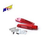 ราคา พักเท้าหลังมอเตอร์ไซด์ พักเท้า HONDA Wave ทุกรุ่น ลายจระเข้เจาะ แข็งแรงทนทาน ราคาต่อคู่ (3362520890)