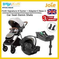 ราคา ออกE taxได้ Joie Finiti รถเข็นเด็ก รถเข็นเด็กแรกเกิด Joie รุ่น Finiti Stroller Signature สี Oyster 0 4ขวบ รับน้ำหนักได้ 22kg รับประกันศูนย์ไทย 3 ปี (20961268027)