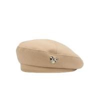 ราคา W0123 หมวกเบเร่ต์Beret ลายหัวใจน่ารัก สไตล์เรโทร แฟชั่นฤดูหนาว (20954825063)