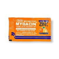 ราคา มายบาซิน Mybacin Zinc เม็ดอม มายเซพติค ผสมซิงค์ รส ส้ม มะนาว 10 เม็ด มินต์ OTC มินต์ 8 เม็ด (20992823317)