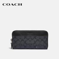 ราคา COACH กระเป๋าสตางค์ผู้ชายรุ่น Accordion Wallet In Signature Canvas สีหลากสี 5015 MI5 (7185268447)