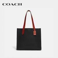 ราคา COACH กระเป๋าทรงสี่เหลี่ยมผู้ชายรุ่น Relay Tote 34 สีดำ CH757 BLK (19544828805)