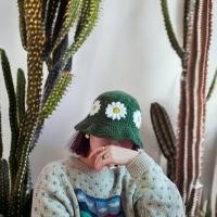 ราคา หมวกถัก ทรงบักเก็ต ลายดอกเดซี่ (19512169901)