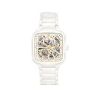ราคา นาฬิกา ราโด RADO True Square Open Heart 12 Diamonds สีขาว นาฬิกาข้อมือ รุ่น R27073702 (7169050354)