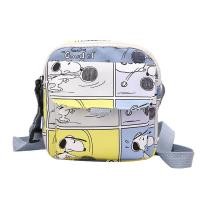 ราคา กระเป๋าสะพายไหล่ ผ้าแคนวาส พิมพ์ลายการ์ตูน Snoopy น่ารัก ขนาดเล็ก ทรงสี่เหลี่ยม สําหรับโทรศัพท์มือถือ (21189193327)