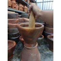 ราคา ครกตำส้มตำ ขนาด9นิ้ว ครกดินเผา ครกส้มตำ พร้อมสากไม้ ใช้ตำส้มตำได้ ตำขายได้ (9548637424)