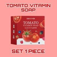 ราคา 1 ก้อน สบู่มะเขือเทศ วิตามินสูตรเข้มข้น สบู่หน้าเด็ก Tomato Vitamin Soap (20899244134)