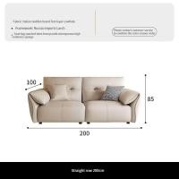 ราคา Oylif Leather sofa โซฟาหนังแท้ แฟชั่น ห้องนั่งเล่น โซฟา 2 3 4 ที่นั่ง OY 1015 (20922042741)