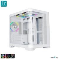 ราคา เคสคอมพิวเตอร์ Tsunami Adventure Z Curve Panorama Gaming Case with 1266 ARGB Cooling Fan x3 รับประกันสินค้า 1 ปี (21309799591)