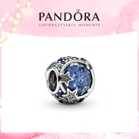 ราคา ช้อปปิ้งปลอดภาษี Pandora Celestial Blue Sparkling Stars Charm เครื่องประดับ Charms Silver Charms สร้อยข้อมือ Charms Pandora Charm เครื่องประดับของขวัญ ต้นฉบับแท้ (21164964421)
