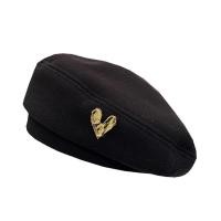 ราคา W0123 หมวกเบเร่ต์Beret ลายหัวใจน่ารัก สไตล์เรโทร แฟชั่นฤดูหนาว (20954825061)