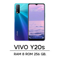 ราคา vivo Y20s RAM8GB ROM256GB จอ 6 51นิ้ว Android 10 แถมฟรีเคสใส ติดฟิล์มกระจก รับประกัน 1 ปี (21334699070)