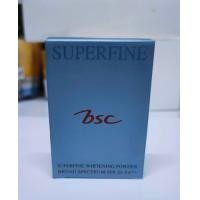 ราคา ตลับจริง BSC SUPERFINE WHITENING POWDER SPF25 PA ปริมาณ 10 กรัม บีเอสซี ซุปเปอร์ไฟน์ ไวท์เทนนิ่ง พาวเดอร์ แป้งรองพื้น (21356028979)