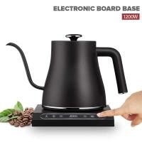 ราคา FxunshiมือหมัดกาแฟPotTeaหม้อGooseneckกาต้มน้ำSwanคอปากกาต้มน้ำไฟฟ้า (4713134760)
