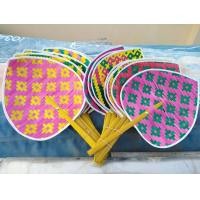 ราคา พัดสาน พัดสานไม้ไผ่ พัดมือจับ พัดโบราณ พัดทรงใบโพธิ์ หัวใจ (8106677934)