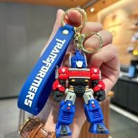 ราคา หุ่นยนต์ทรานฟอร์เมอร์ Optimus Prime Bumblebee สามมิติพวงกุญแจห้อยกระเป๋าตุ๊กตาพวงกุญแจอนิเมะสำหรับเด็กของเล่นซิลิโคน (20468915186)