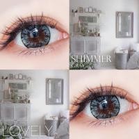 ราคา คอนแทคเลนส์ Shimmer Brown Gray Lovelylens ขนาดบิ๊กอาย (17510178296)
