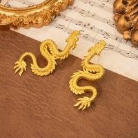 ราคา LILLIAN เครื่องประดับต่างหูสร้อยราศีมังกรสไตล์จีนสลักดราก้อนต่างหูเม็ดกลมเงินแฟชั่นผู้หญิงต่างหูมังกรจีนโบราณ (20982860017)