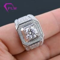 ราคา แหวนเพชรผู้ชาย เพชรโมอีส 5 กะรัต VVS 1 เงินแท้ 925 พร้อมกล่อง (20383289536)