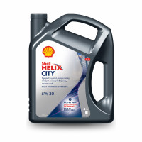 ราคา ใหม่ SHELL น้ำมันเครื่องเบนซิน สังเคราะห์แท้ Helix City 5W 30 5 ลิตร (21399387053)