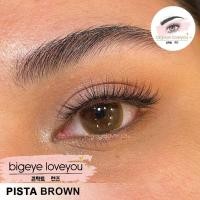 ราคา คอนแทคเลนส์ Pista Brown Gray Lollipop ขนาดบิ๊กอาย (17510172614)