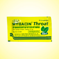 ราคา Mybacin Zinc Mybacin Throat Mint ลูกอม มายบาซิน ซิงค์ MyBacin Zinc Orange รสส้ม lemon เลมอน มินท์ ไม่มีซิงค์ Mybacin OTC โอทีซี มินต์ (18343358988)
