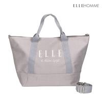 ราคา ELLE HOMME BAG กระเป๋าช้อปปิ้ง ผ้าแคนวาส เสริมสายสายสะพายข้างใบใหญ่ H8H004 (21379228275)