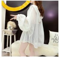 ราคา เสื้อคลุม แฟชั่นลายลูกไม้ ป้องกัน UV เสื้อคลุมผ้าชีฟอง เสื้อคุลมชายหาด ป้องกันยูวี ใส่คลุมไปทะเลปังเว่อร์ นำเทรนทันสมัย (16976147663)