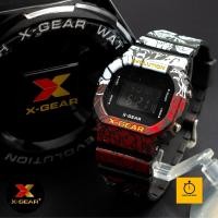 ราคา สินค้าแท้ 100 X GEAR ลายวันพีซการ์ตูนญี่ปุ่น นาฬิกาข้อมือผู้ชายผู้หญิงสายยางทรงสี่เหลี่ยม ระบบ Digital กันน้ำได้ 100 38mm พร้อมจัดส่งทันที (13708151476)
