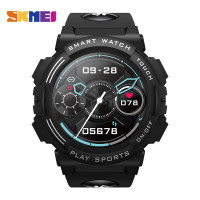 ราคา SKMEI นาฬิกาอัจฉริยะสำหรับผู้ชายสมาร์ทวอท์ชการเฝ้าตรวจสอบการนอนหลับสุขภาพเตือนการโทร IP67กันน้ำมีโหมดกีฬาหลายโหมดนับก้าวผู้ชายแฟชั่นแคลอรี่นับก้าว (21391982198)