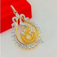 ราคา JIJL C075 จี้พญานาค จี้สร้อยคอสวยๆ จี้พญานาคแท้ พญานาคสวย จี้กังหัน พญานาคคำชะโนด พยานาค จี้ห้อยคอ (20707509077)