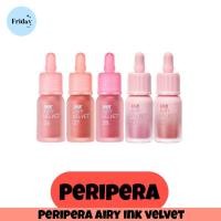 ราคา พร้อมส่ง แท้ Peripera Ink Airy Velvet Tint 4g เพอริเพอร่า ลิปกึ่งแมทเนื้อกำมะหยี (21277693171)