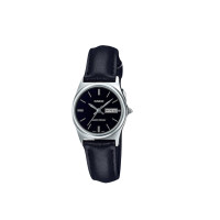 ราคา casio นาฬิกาผู้หญิง สายหนัง รุ่น LTP V006 LTP V006L 1B2 คาสิโอ้ LTPV006 watchestbkk คาสิโอ แท้ ของแท้100 ประกันศูนย์1ปี (19796517504)