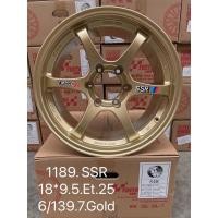 ราคา ล้อแม็กใหม่ SSR งานYUSTA สีทอง ขอบ 18 หน้ากว้าง 9 5 x 9 5 x 6รู139 ET25 25 ส่งฟรี Kerry Express รบกวนสอบถามทางแชท ก่อนคลิกสั่งซื้อ (16709278570)
