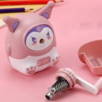 ราคา BEIDUOYANG แถมฟรีสติ๊กเกอร์น่ารัก กบเหลาดินสออัตโนมัติ กบเหลาดินสอไฟฟ้า ลายการ์ตูน ที่เหลาดินสอ กบเหลาดินสอ เหลาดินสอ กบเหลาดินสอตั้งโต๊ะ (20357178257)