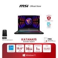 ราคา MSI NOTEBOOK Katana 15 B12VGK 1639TH 15 6 FHD IPS Intel Core i5 12450H NVIDIA GeForce RTX 4070 16GB 8GBx2 DDR5 1TB NVMe PCIe Gen4x4 SSD Windows 11 Home โน้ตบุ๊ก Pre Order จัดส่งภายใน7 15วัน (208499441