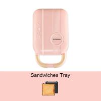 ราคา Mini Sandwich Machine Breakfast Maker Multi Cookers Toasters Electric Ovens Hot Plates Bread Pancake Waffle Donuts (16869046239)