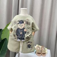 ราคา พร้อมส่ง ชุดหมีโซโล งานผ้าร่อง ราคาน่ารักๆ (20876896635)