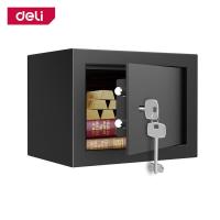 ราคา Deli ตู้เซฟเหล็ก ตู้เซฟนิรภัย ตู้เซฟ แบบกุญแจ แข็งแรง ทนทาน ใช้ได้นาน ปิดสนิท หนาแน่น งัดแงะยาก ดีไซน์เรียบหรู Safe Box (21121415123)