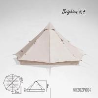 ราคา เต็นท์กระโจม Naturehike brighten 6 4 (16461762690)