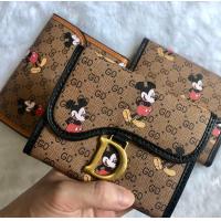 ราคา พร้อมส่ง HENGHENG1 GD WALLET กระเป๋าใส่สตางค์ กระเป๋าสตางค์ลายมิกกี้เมาส์ สวย เรียบหรูดูดี พรีเมี่ยม อะไหล่สีทอง มีให้เลือก 3 ส (9661327501)