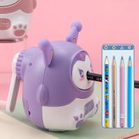 ราคา BEIDUOYANG แถมฟรีสติ๊กเกอร์น่ารัก กบเหลาดินสออัตโนมัติ กบเหลาดินสอไฟฟ้า ลายการ์ตูน ที่เหลาดินสอ กบเหลาดินสอ เหลาดินสอ กบเหลาดินสอตั้งโต๊ะ (20357178258)