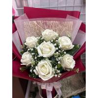 ราคา ช่อดอกกุหลาบ7ดอก (21401997592)