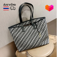 ราคา กระเป๋า ผ้า กระเป๋า สะพาย ผู้ หญิง ผ้าแคนวาสใบใหญ่ ใส่ของได้เยอะมีช่องซิปด้านใน tooniebag (20880267313)