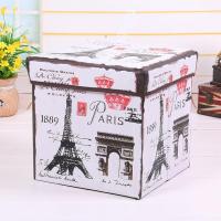 ราคา กล่องเก็บของอเนกประสงค์ กล่องนั่งได้นุ่มสบาย สามารถพับได้ (17248232694)