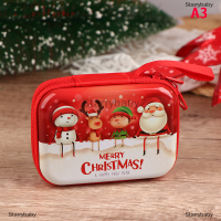 ราคา Star กระเป๋าใส่เหรียญดีบุกลายคริสต์มาสน่ารัก1ชิ้นกระเป๋าสตางค์มีซิปสำหรับเด็กลายการ์ตูนกล่องจัดระเบียบหูฟังกระเป๋าสตางค์ใส่เหรียญขนาดเล็กของขวัญวันคริสต์มาส (20816799829)
