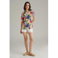 ราคา Mc jeans เสื้อเชิ้ต เสื้อฮาวายแขนสั้นผู้หญิง สีเหลือง พิมพ์ลาย MWSZ225 (21373926562)