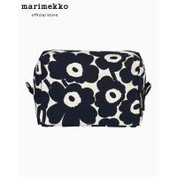 ราคา MARIMEKKO VILJA MINI UNIKKO Cosmetic Bag กระเป๋า กระเป๋าเครื่องสำอางค์ กระเป๋าสีดำ กระเป๋าลายดอกไม้ กระเป๋าผญ (16948335971)