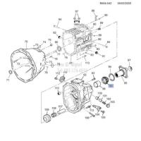 ราคา แท้ ซีลท้ายเกียร์ CHEVROLET COLORADO 2 5 2 8 5MT 6MT ปี 2012 2020 (13520108670)